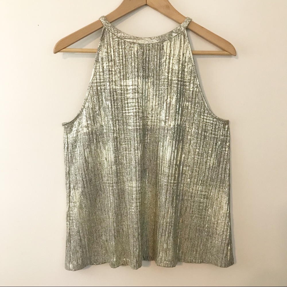 Moulinette Soeurs Silver Tank Top